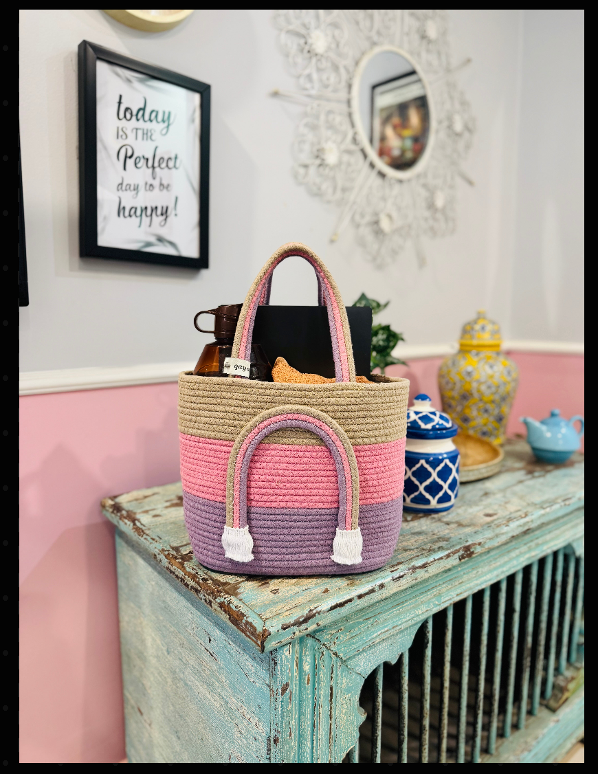Handwoven Tote Baskets