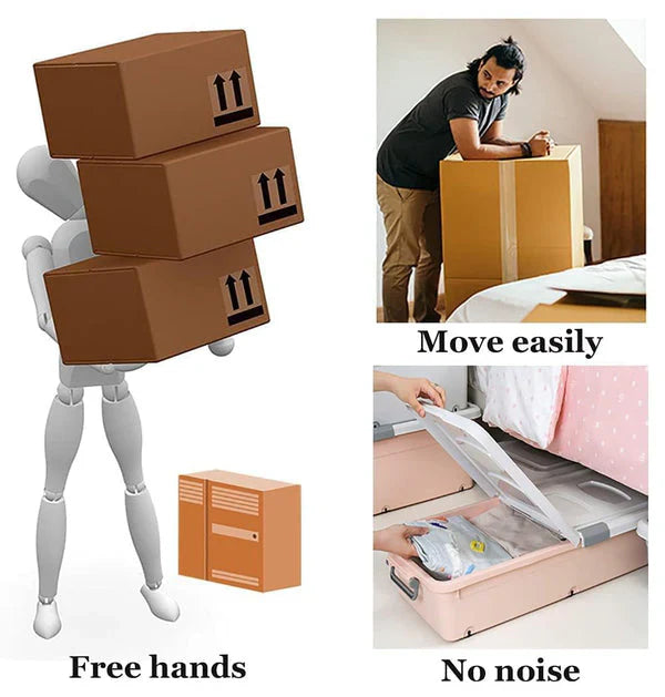 Heavy Duty 360° Rotating Moving Wheels (Furniture Mover Wheels)