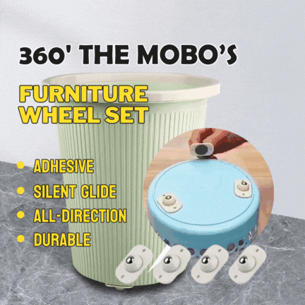 Heavy Duty 360° Rotating Moving Wheels (Furniture Mover Wheels)