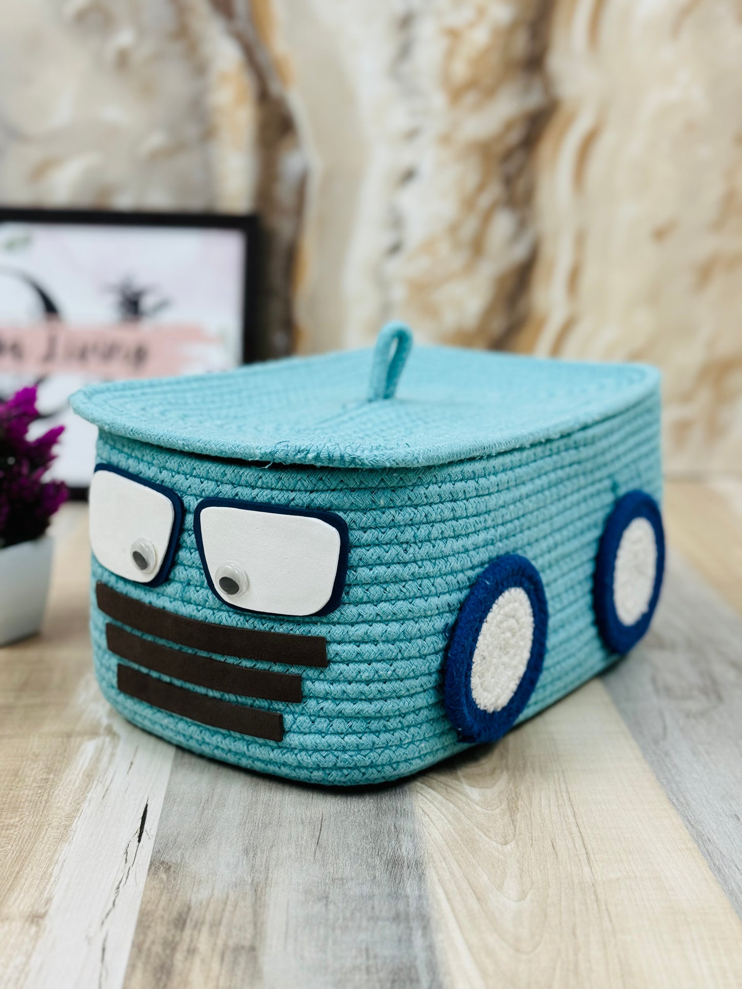 Bus Shaped Storage Basket