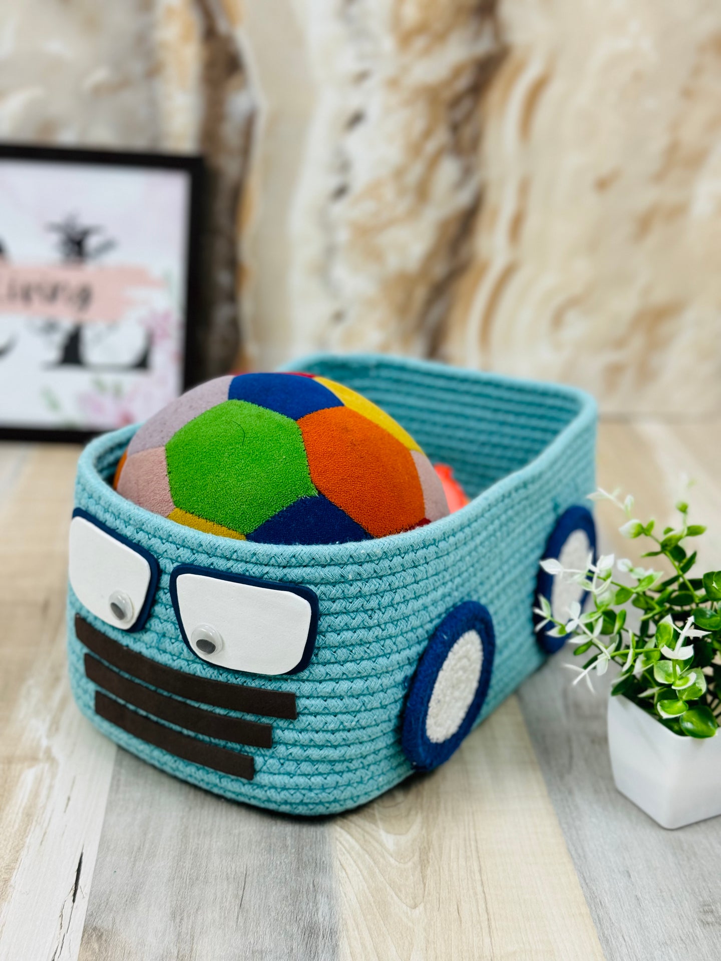 Bus Shaped Storage Basket