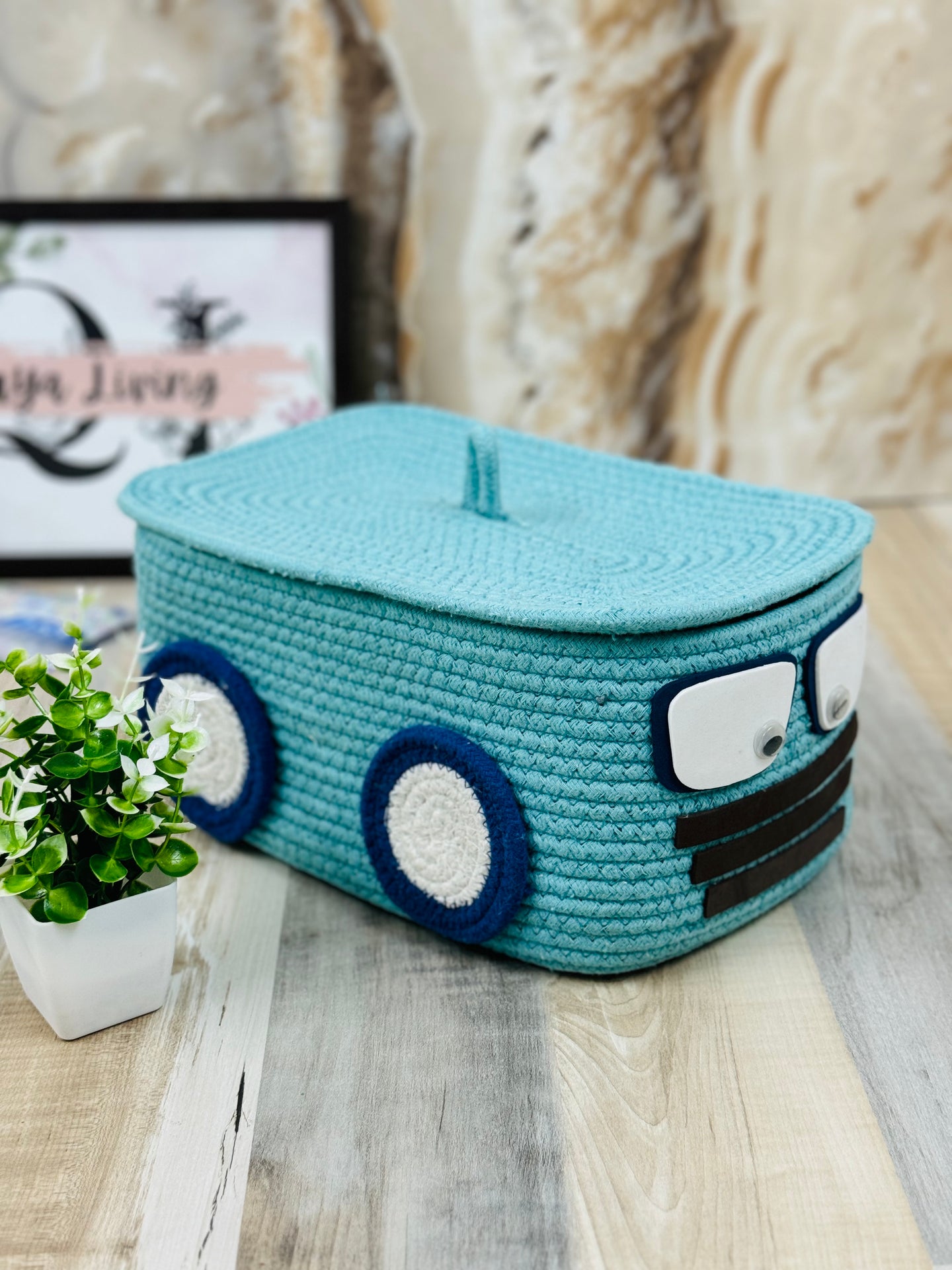 Bus Shaped Storage Basket