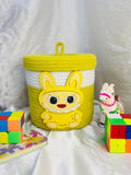 Labubu Basket - Lemon Yellow