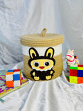 Labubu Basket - Chocolate Brown