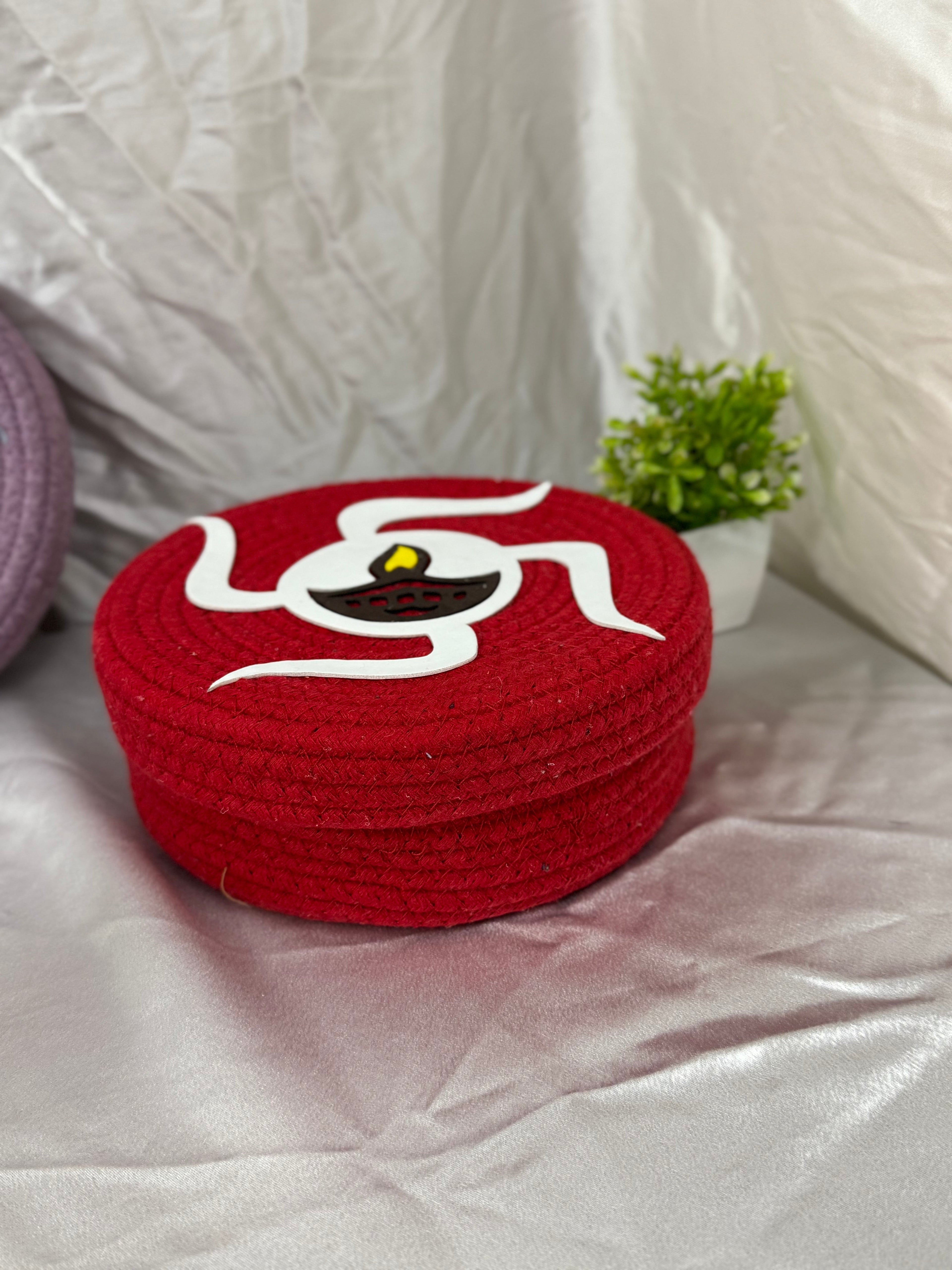 Dry Fruit Basket - Swastik