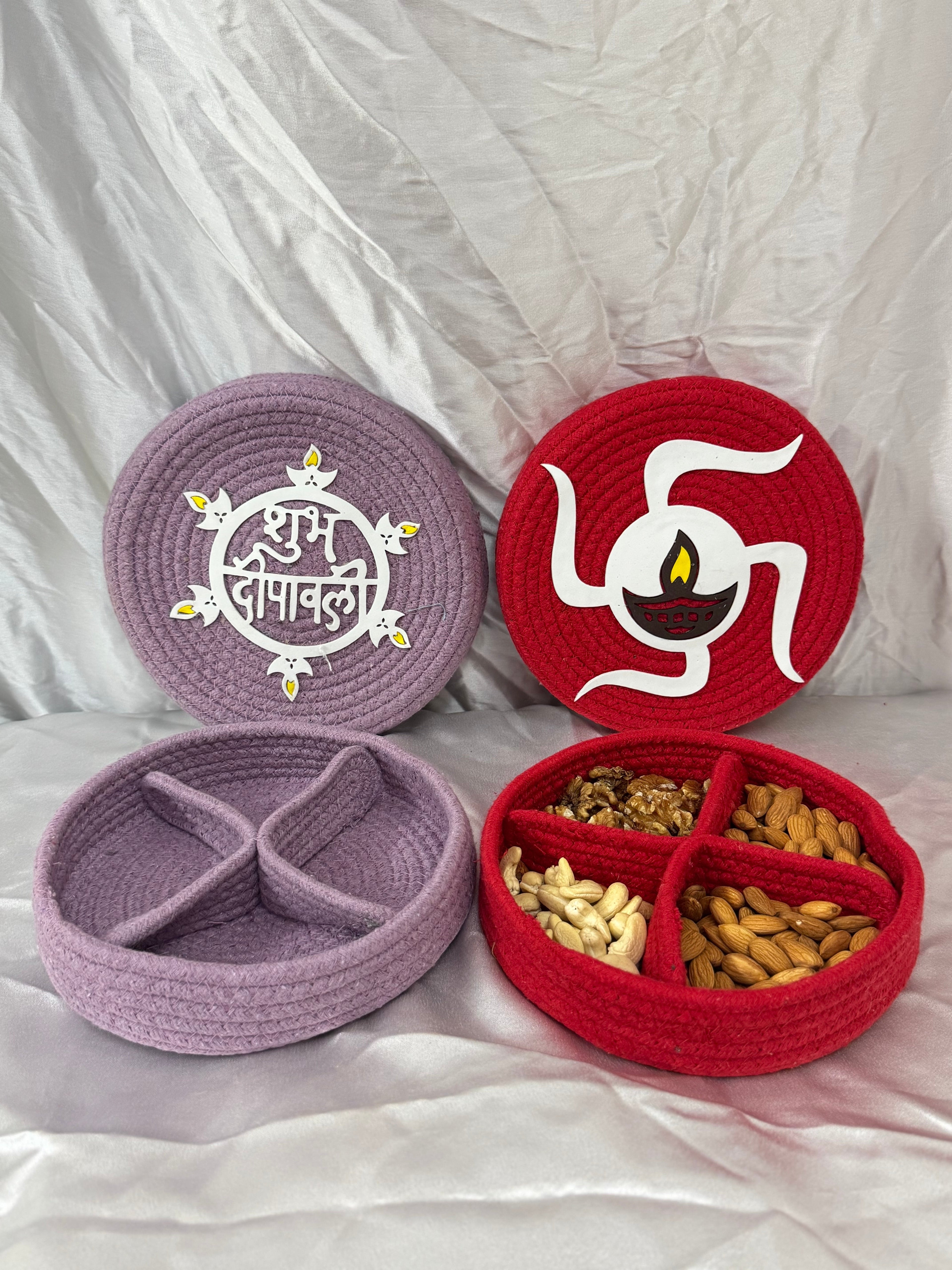 Dry Fruit Basket - Shubh Deepawali