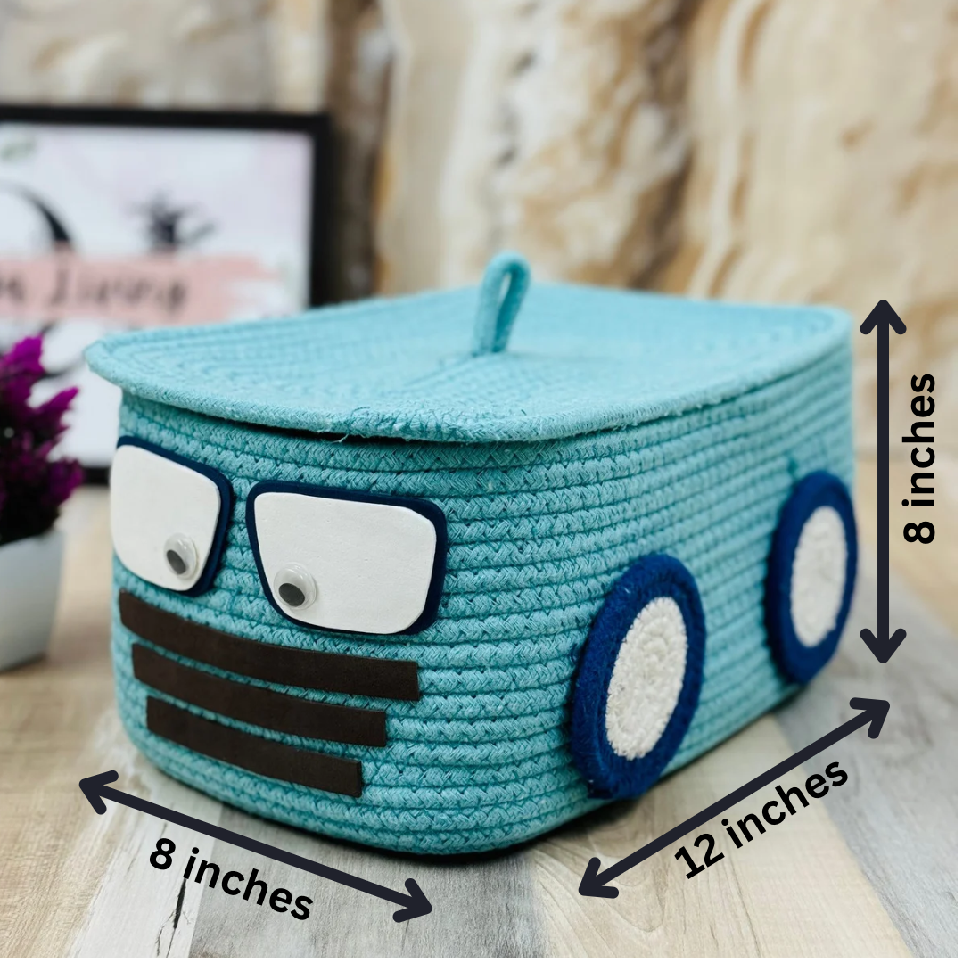 Bus Shaped Storage Basket