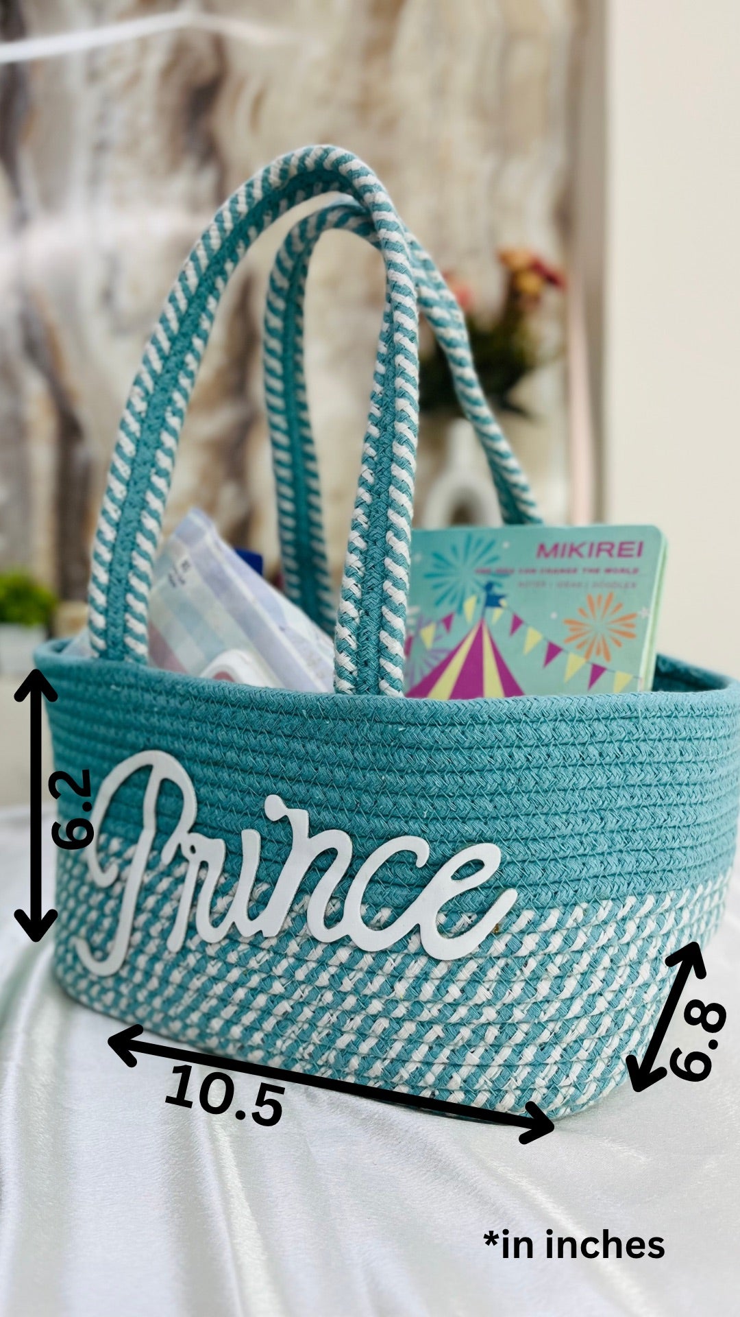 Set of 2 - Princess & Prince Basket