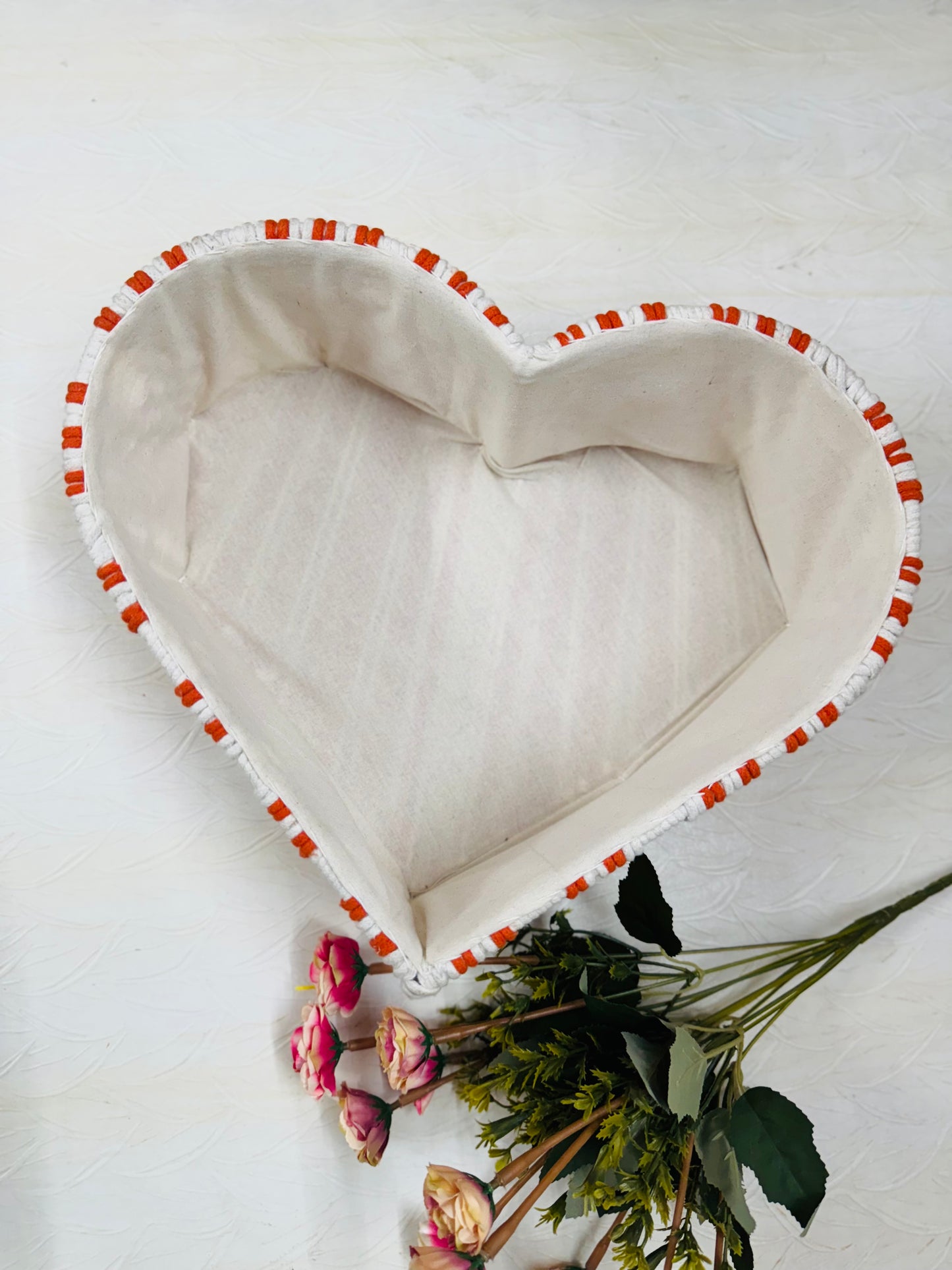 Heart shaped - Woven Storage Box