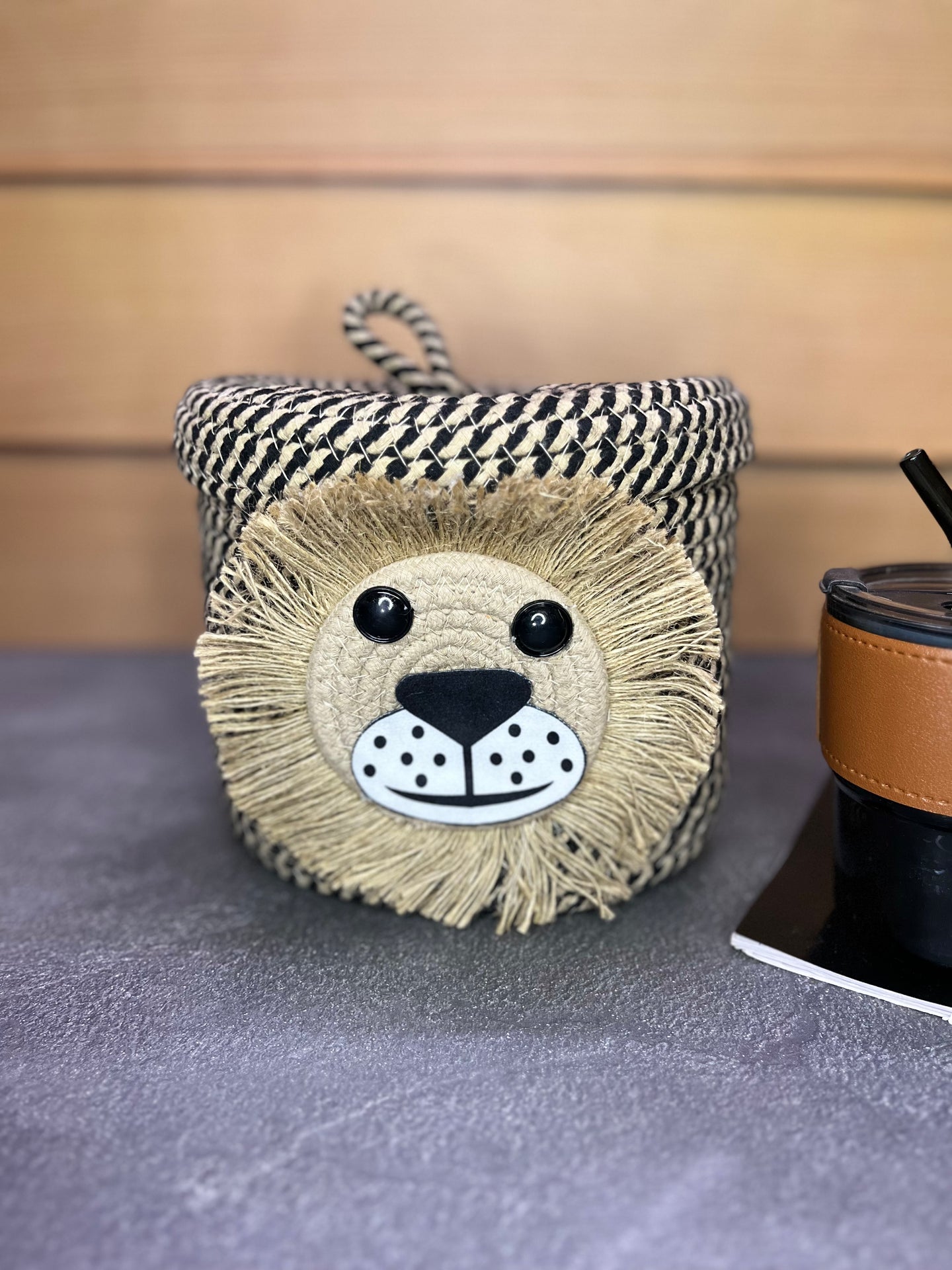 Lion Themed Storage Basket