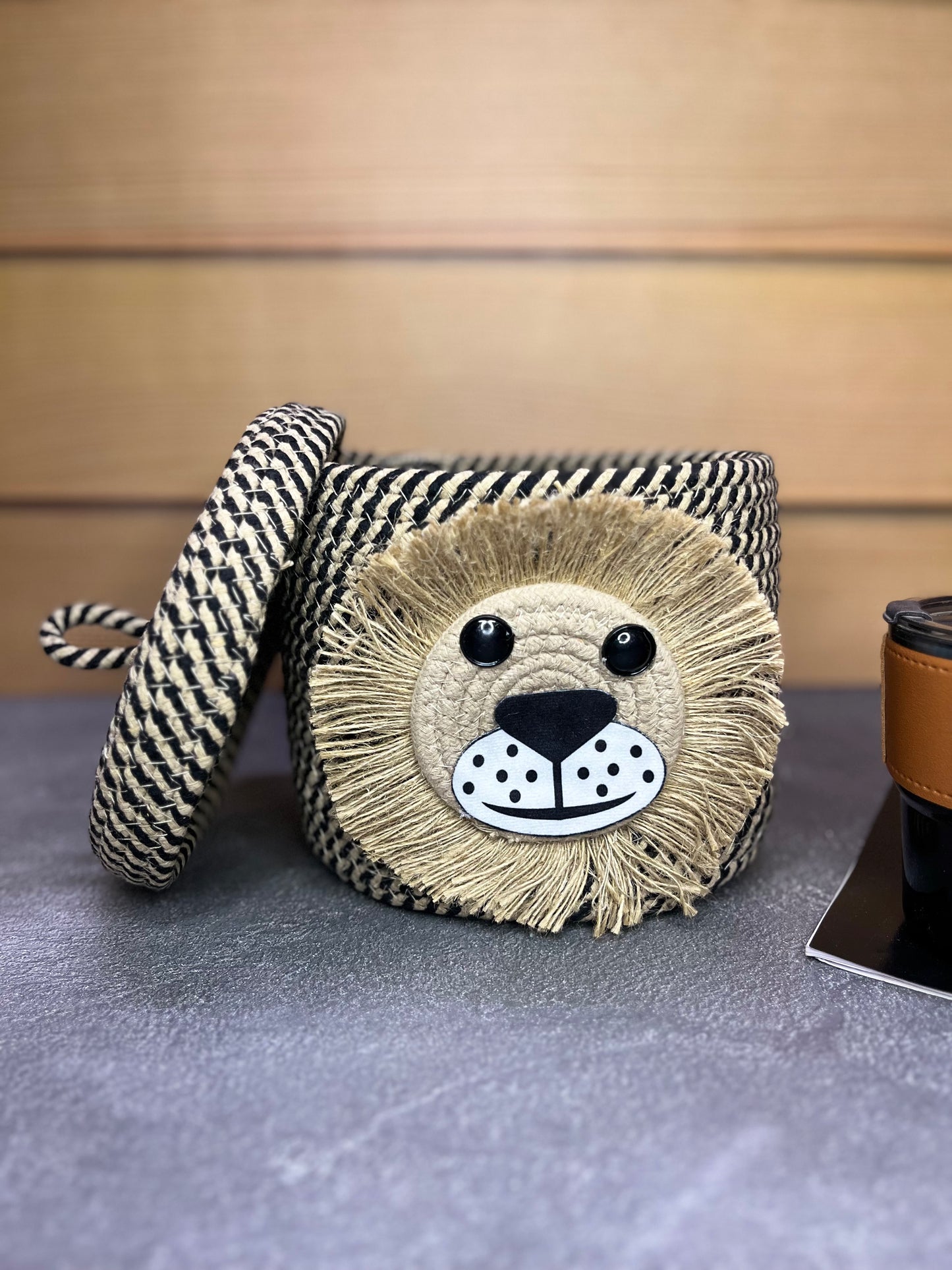 Lion Themed Storage Basket