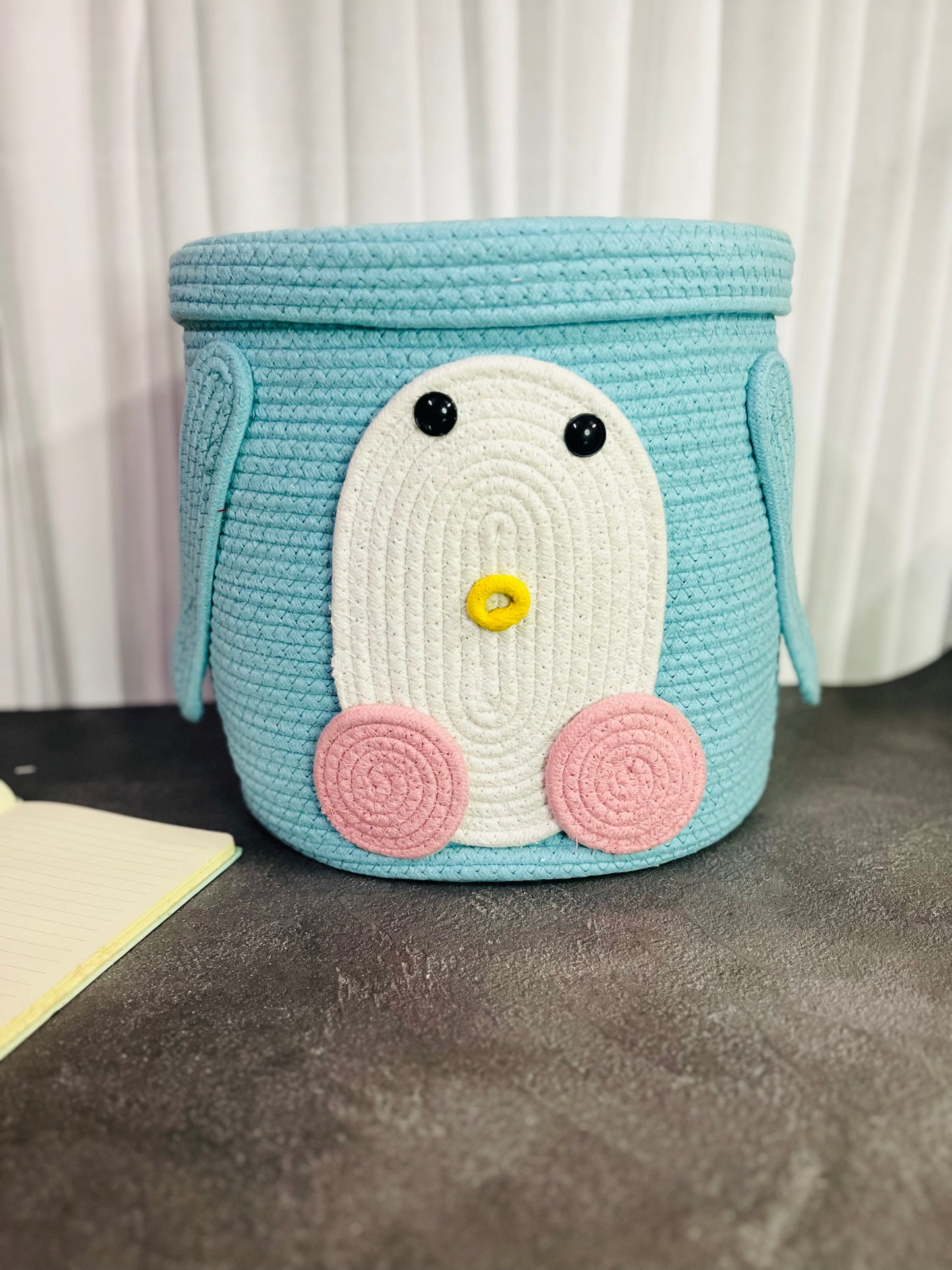 Penguin Storage Basket - 12x12 Inches