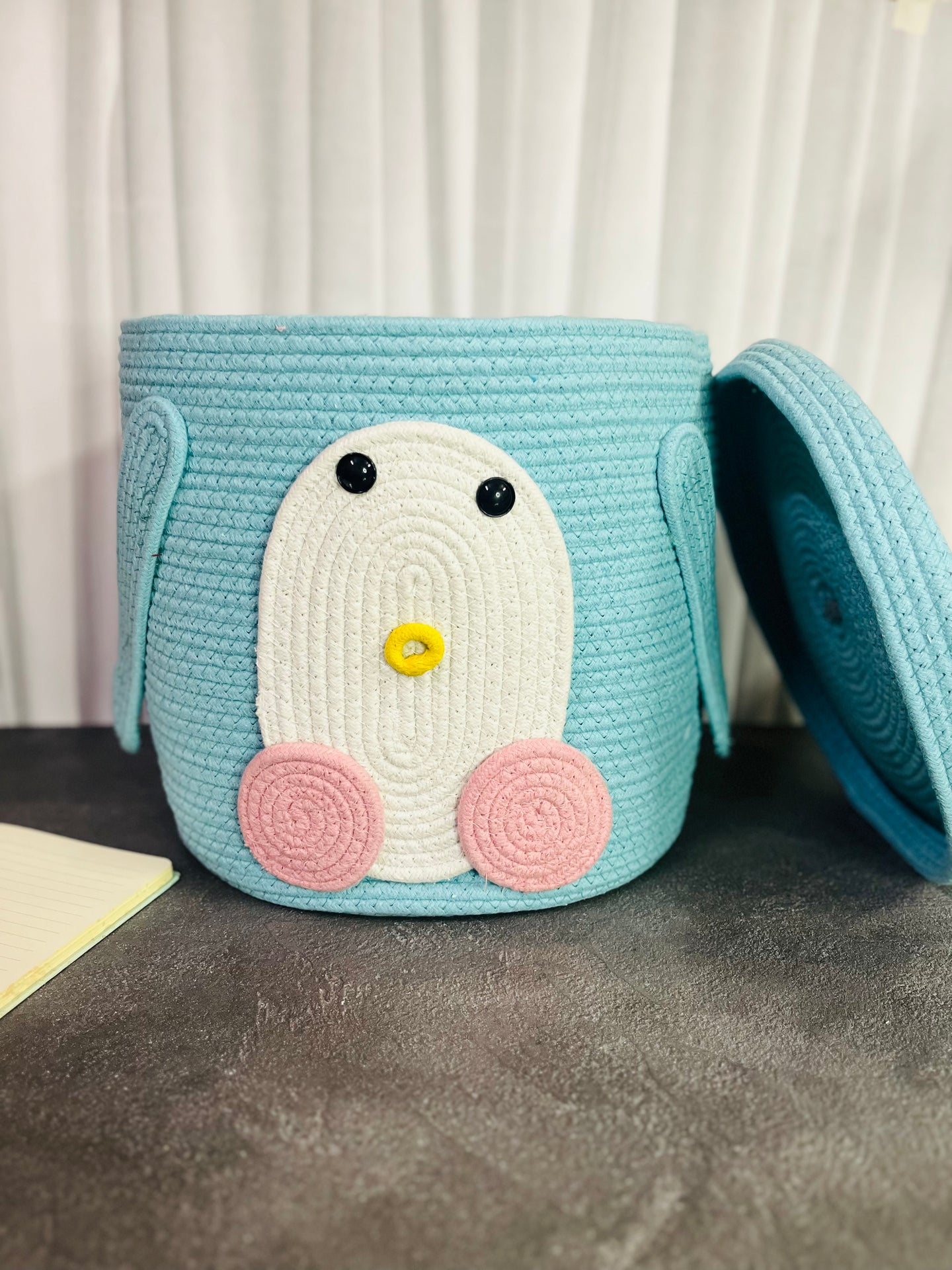 Penguin Storage Basket - 12x12 Inches