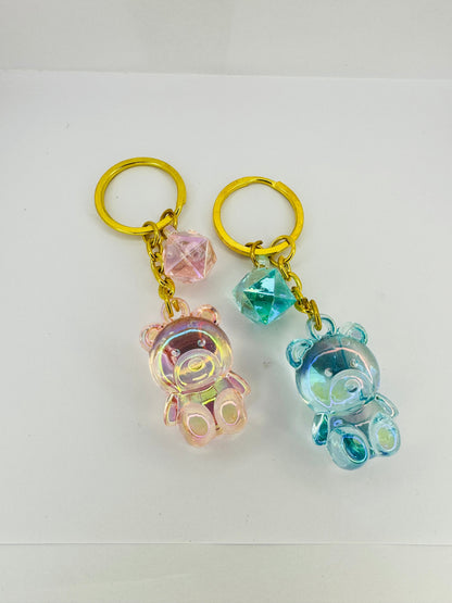Cute Bear Keychain set of 2