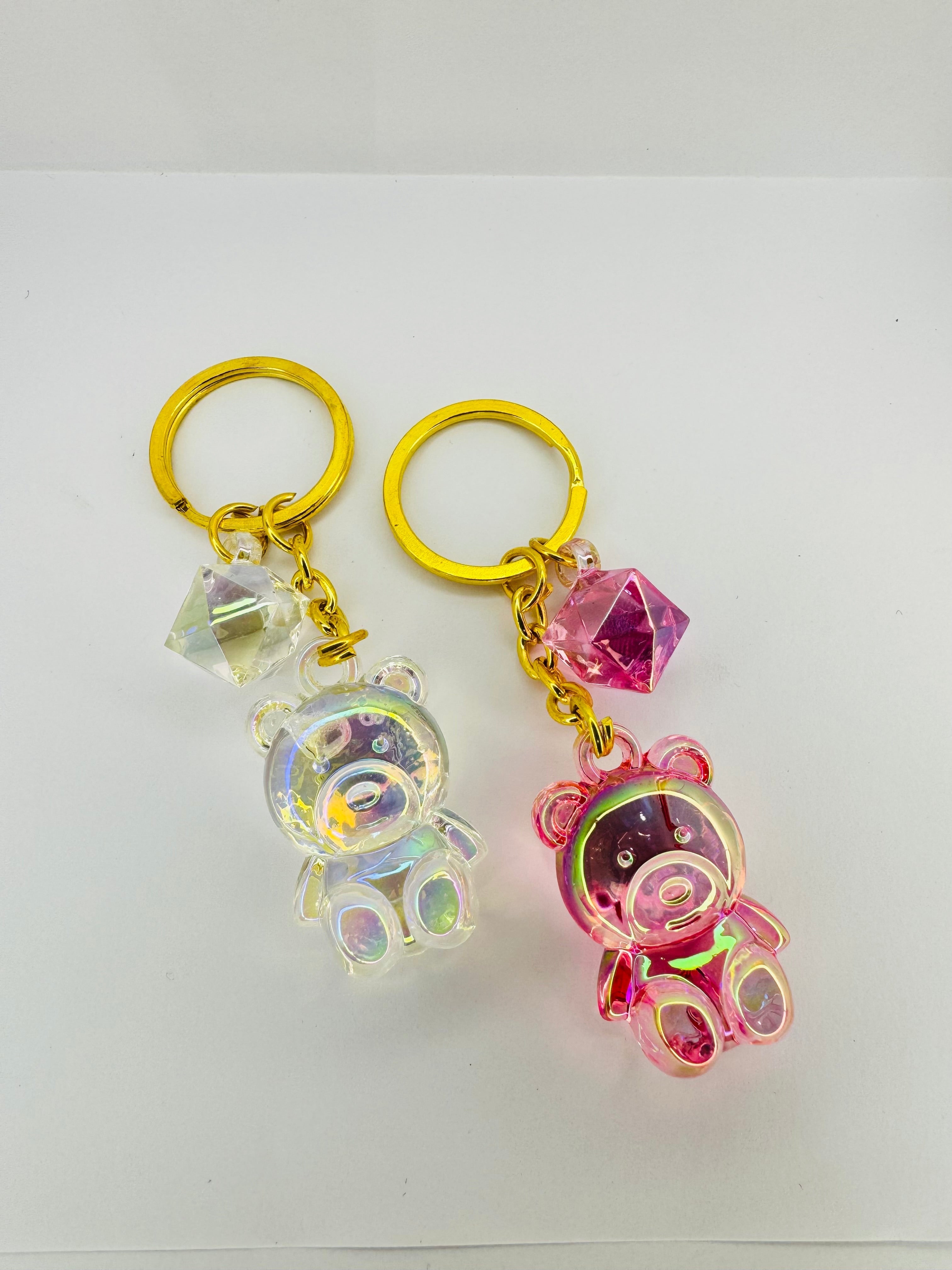 Cute Bear Keychain set of 2