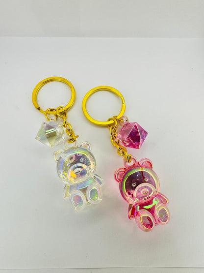 Cute Bear Keychain set of 2