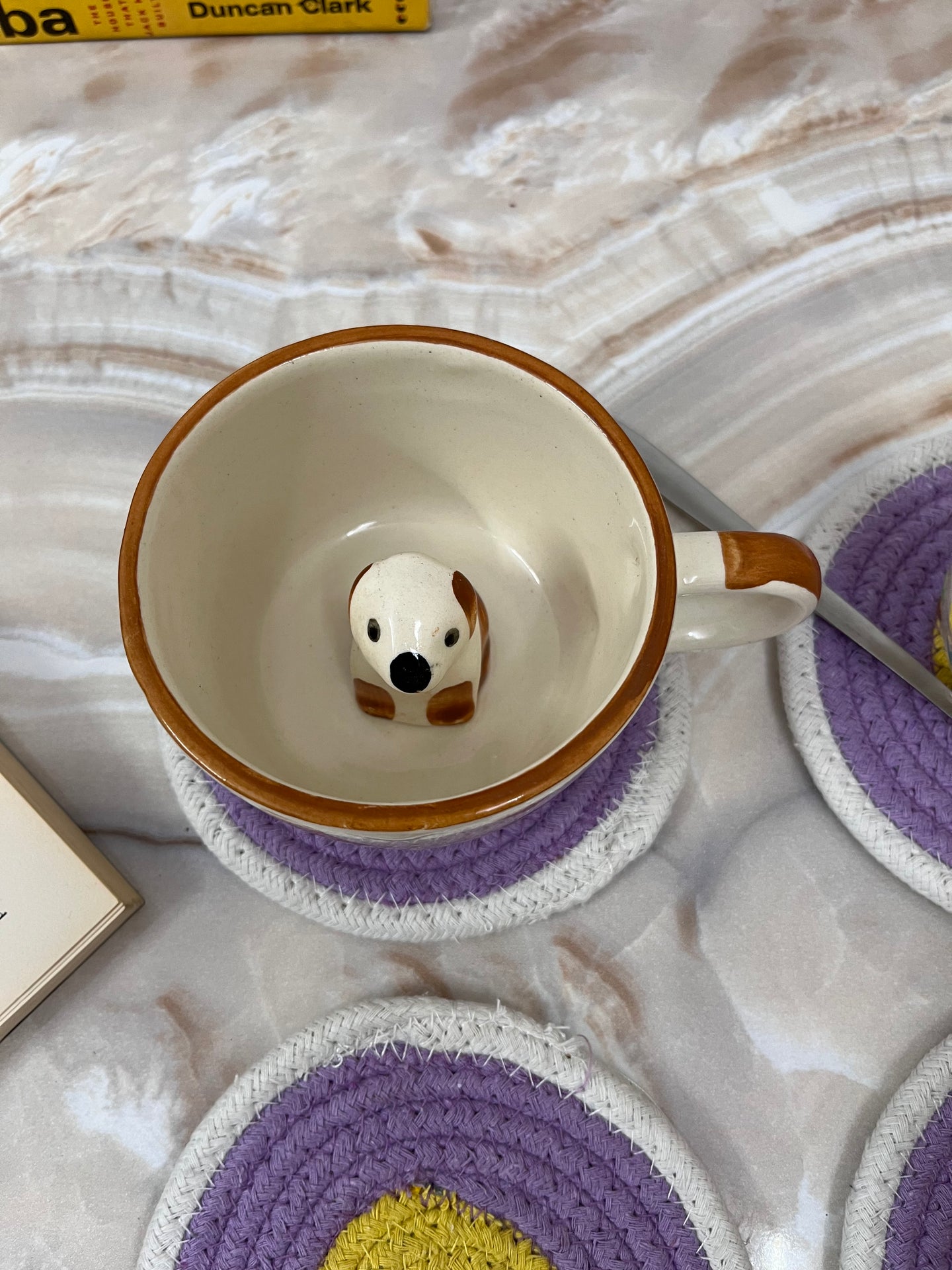 Cute Dog Ceramic Coffee Mugs