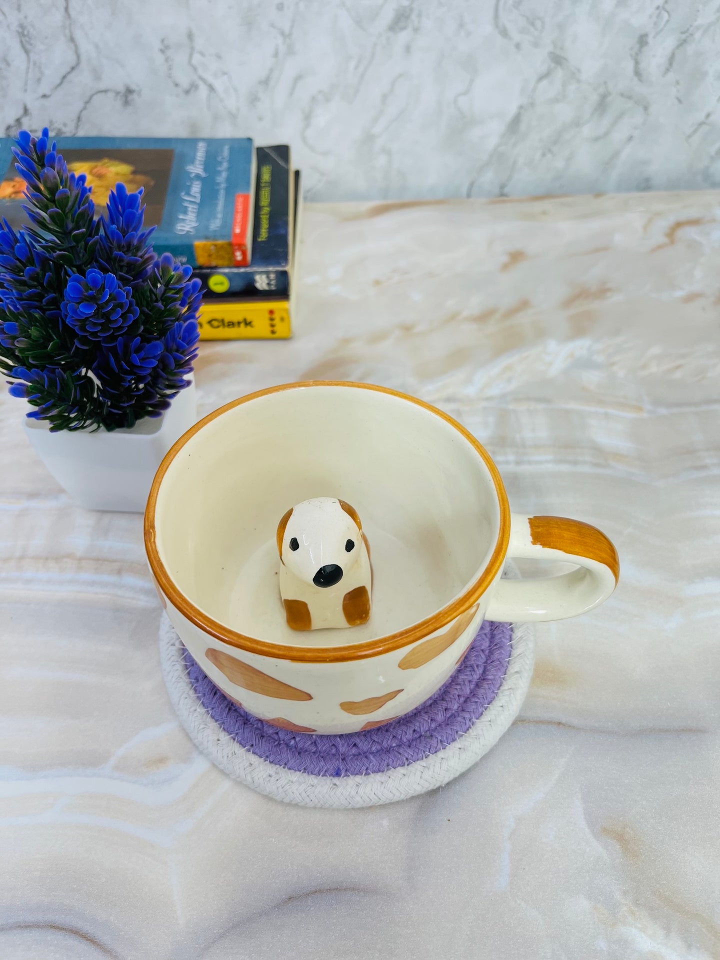 Cute Dog Ceramic Coffee Mugs