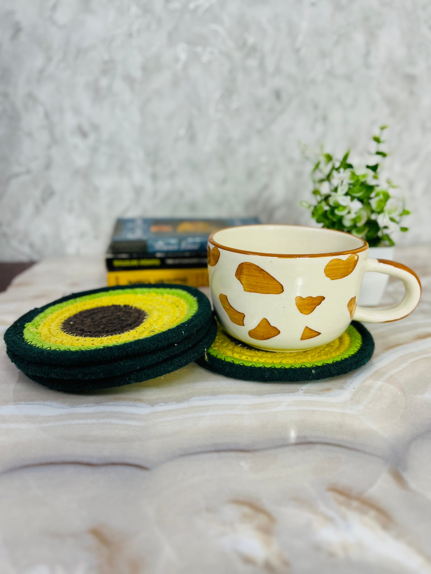 Avocado coaster - Set of 4