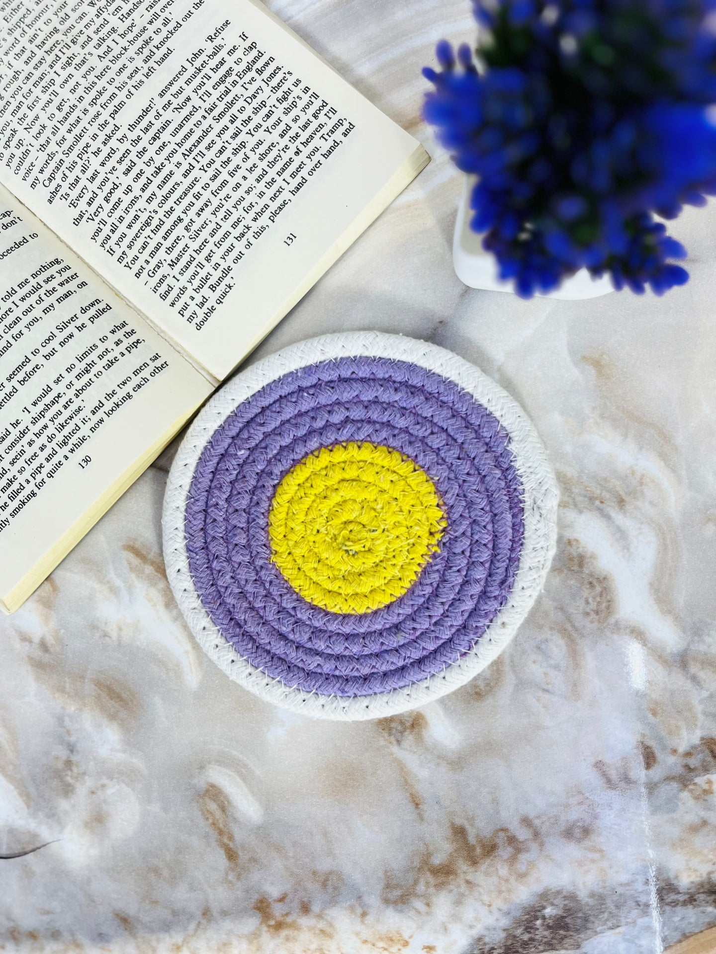 Lavender Coaster - Set of 4