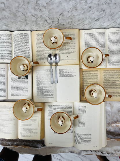 Cute Dog Ceramic Coffee Mugs