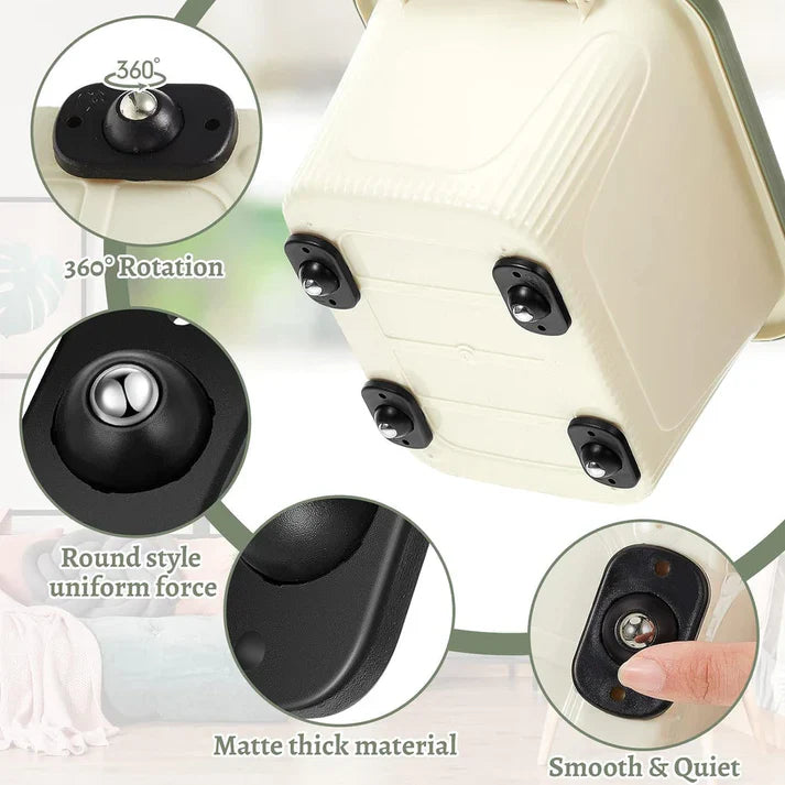 Heavy Duty 360° Rotating Moving Wheels (Furniture Mover Wheels)