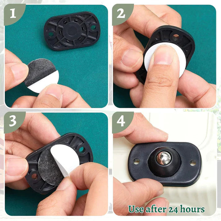 Heavy Duty 360° Rotating Moving Wheels (Furniture Mover Wheels)